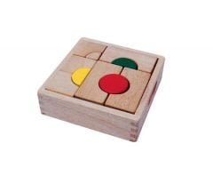 Okulca OK-19304 Eğitici Ahşap Bloklar