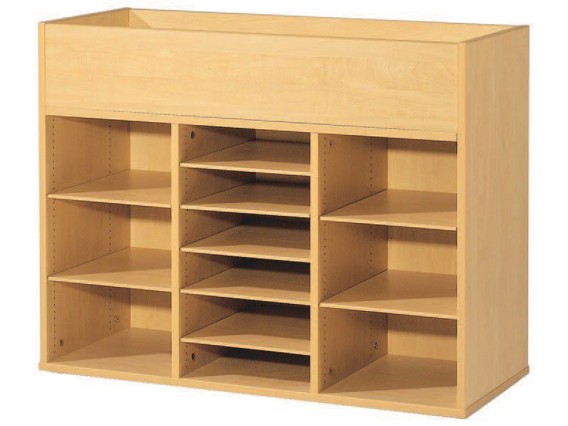 Okulca OK-13261 Üsttü Açık Bölmeli Dolap 70*45*51 cm