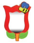 Okulca TFL-122 Laleli Lavabo Aynası 45*60 cm