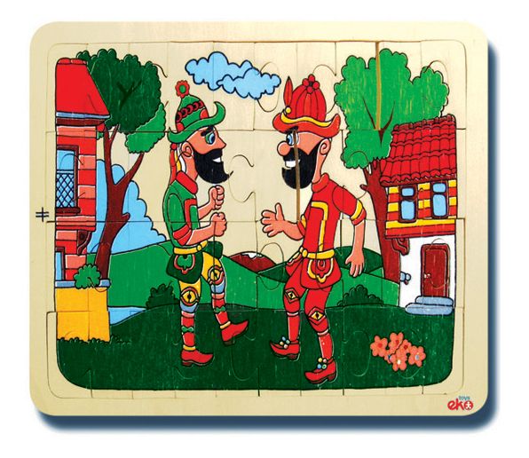 Okulca E-40040 Karagöz İle Hacivat