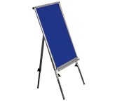 Okulca OK-16558 A  Teleskobik Ayaklı Çuha Mantar Pano 90*120 cm