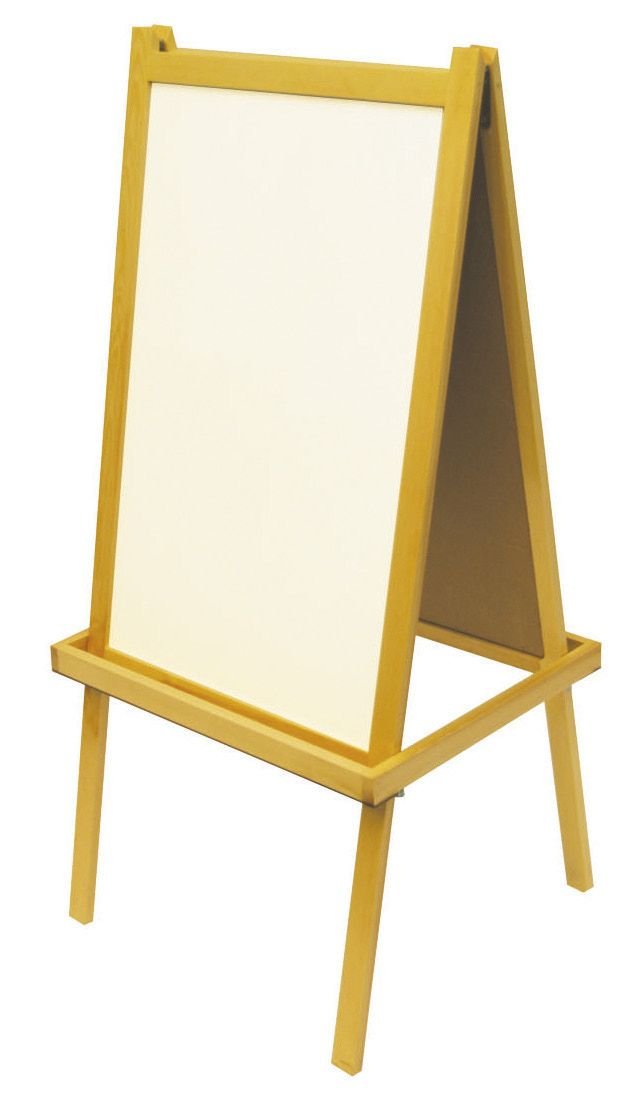 Okulca OK-16040 Ahşap Çift Yönlü Yazı Tahtası 60 X 80   cm