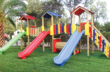 Okulca AOG-1310 Ahşap Oyun Grubu 400*850 cm