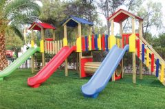 Okulca AOG-1310 Ahşap Oyun Grubu 400*850 cm