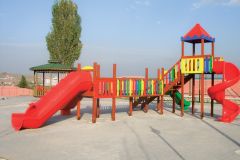 Okulca AOG-1260 Ahşap Oyun Grubu 650*900 cm