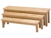 Okulca OK-12071 Ahşap Zigon Bank 92*30*21 cm