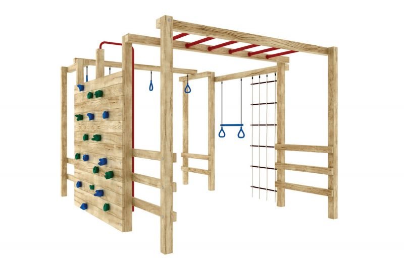 Okulca TM-7300 Ahşap Tırmanma Platformu 350*200 cm