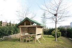 Okulca KP-8530 Çatılı Piknik Masası 200*200 cm
