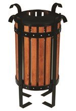 Okulca CK-5550 Ahşap Çöp Kovası