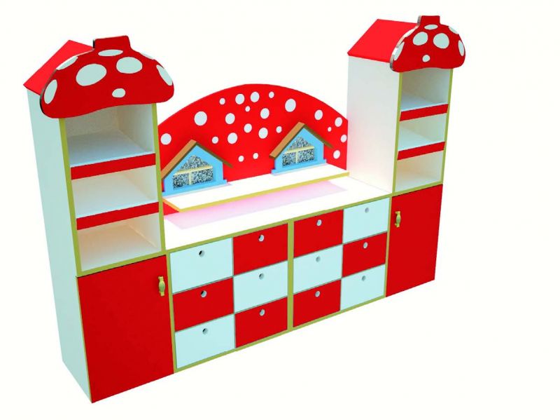 Okulca OK-13001 Mantar Dolap Grubu 210*40*140h cm