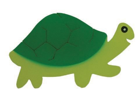 Okulca TFD-260 Ahşap Kaplumbağa Figürü 25* cm
