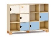 Okulca OK-13011-A Bölmeli Kapaklı Modern Dolap 131*36*93 cm