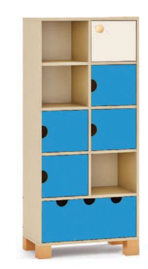 Okulca OK-13011-C Modern Dolap 2 66*36*148 cm