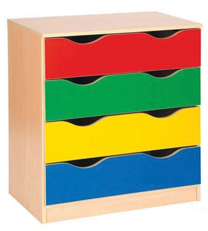 Okulca OK-13012-D Çekmeceli Dolap  80*45*88 cm