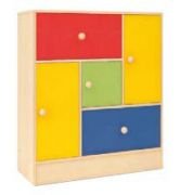 Okulca OK-13013-D Fonksiyonel Dolap 1 99*36*112 cm