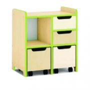 Okulca OK-13014-C Üç Çekmeceli Dolap  62*40*69 cm