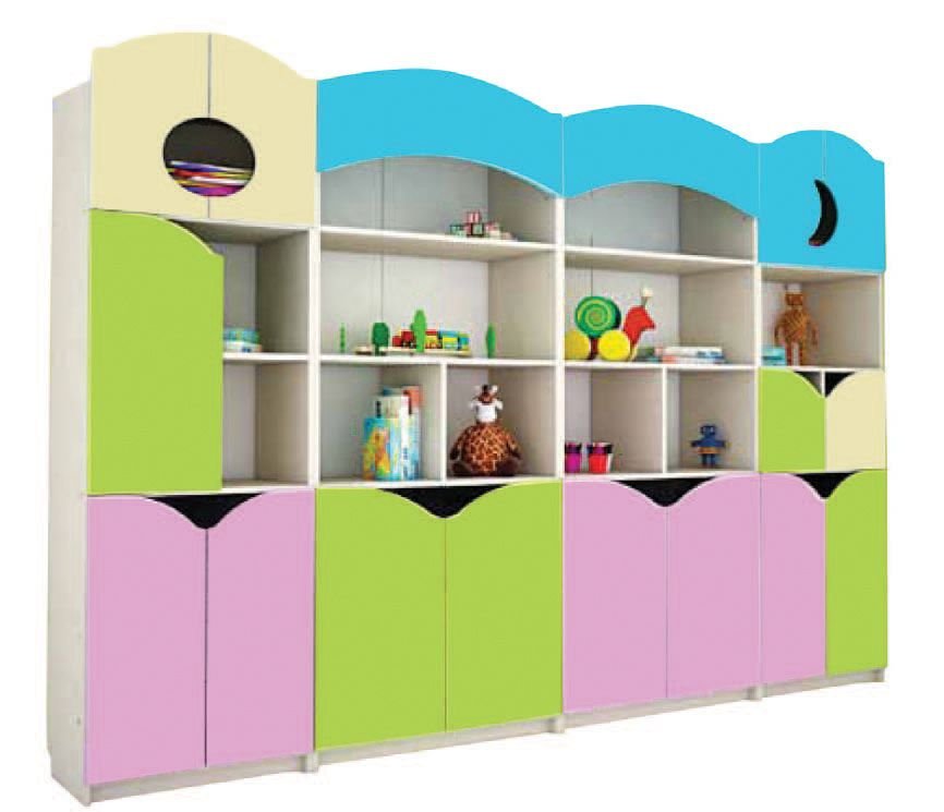 Okulca OK-13015 Dünya Dolap Grubu  280*42*195 cm