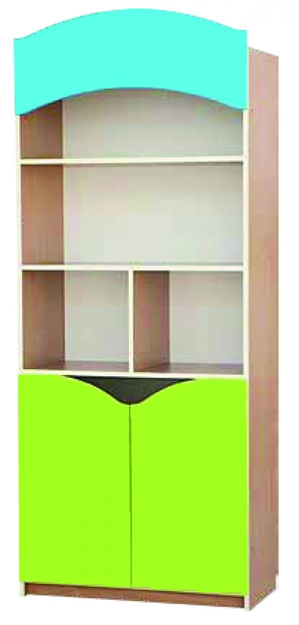 Okulca OK-13015-C Renkli Çekmeceli Dolap 3 80*42*195 cm