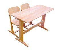 Okulca Ok-13000-1 Masif Çifli Okul Sırası