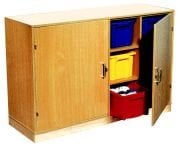 Okulca OK-13230 Kapaklı renkli kutulu dolap 122*45*81 cm
