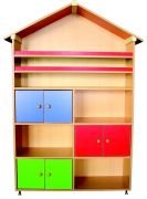 Okulca OK-13515 Fonksiyonel çatılı kitaplık