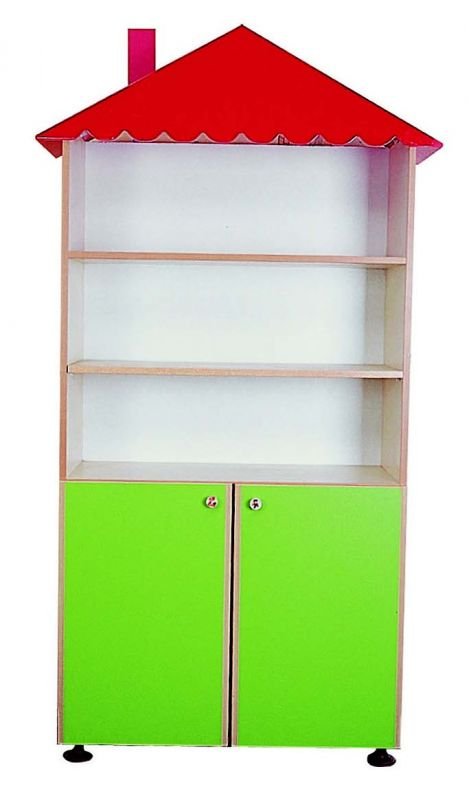 Okulca OK-13530 Çatılı Kitaplık 90*40*180 cm