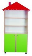Okulca OK-13530 Çatılı Kitaplık 90*40*180 cm