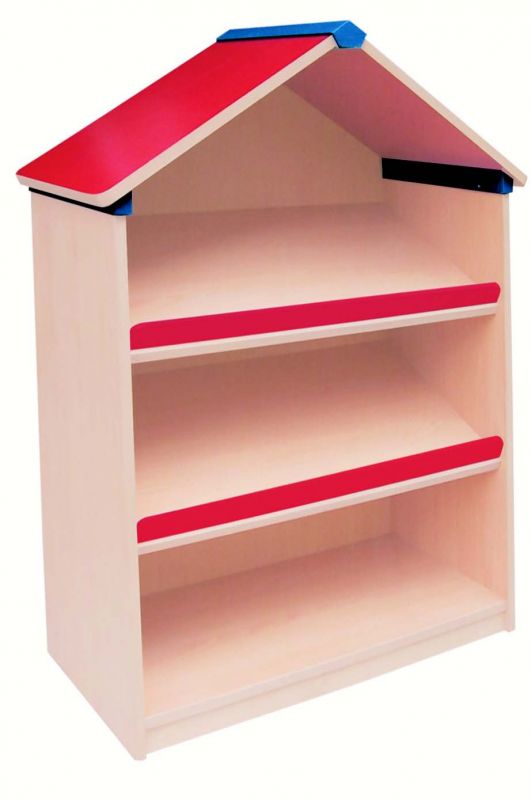 Okulca OK-13531 Mini Çatılı Kitaplık 80*35*130 cm