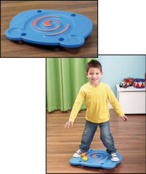 Balancing Board Ring Toss