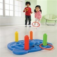 Balancing Board Ring Toss