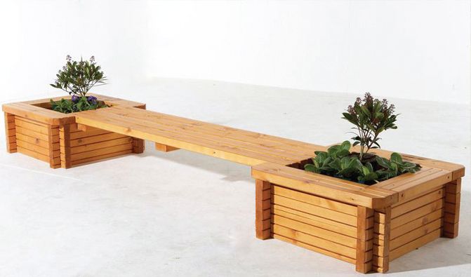 Okulca BK-5050 Saksılı Bank 270*70 cm