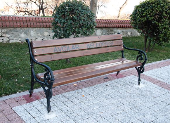 Okulca BK-4870 Sırtlıklı Bank 150 cm