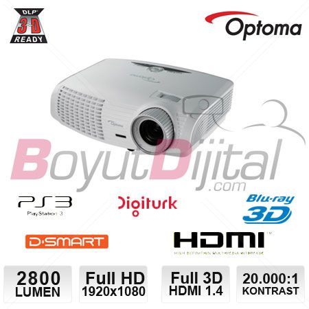 Optoma HD25e Full HD 3D Projeksiyon Cihazı
