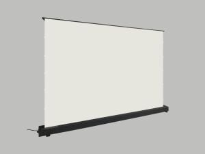 Gamma Screens 265x180 Motorlu Gergili Floor Up Projeksiyon Perdesi - Soft Mat Beyaz