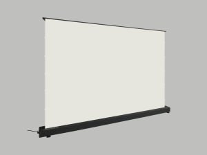 Gamma Screens 248x168 Motorlu Gergili Floor Up Projeksiyon Perdesi - Soft Mat Beyaz