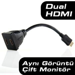DARK 2x1 HDMI Çoklayıcı Dual HDMI