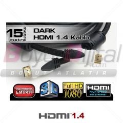 Dark 15 Mt. HDMI 1.4 Kablo 15 metre