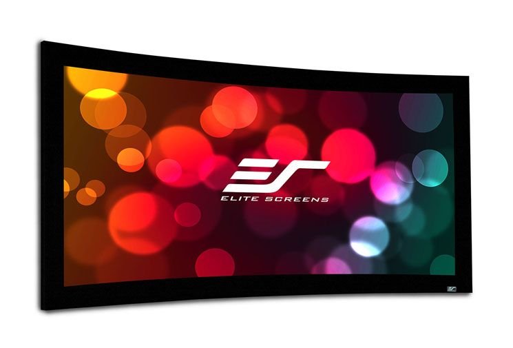 Elite Screens 265x149 CURVE120H Lunette Curved