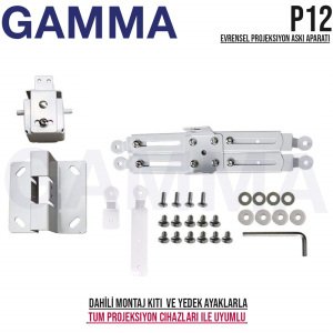 Gamma P12 Projeksiyon Tavan Askı Aparatı