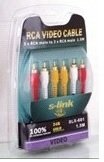 SLINK 1,5 Mt. RCA - RCA Kablo 3 Lü