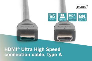 HDMI 2.1 8K HDR Kablo 1 Metre