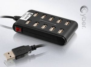 USB Çoklayıcı USB Hub USB Çoğaltıcı 10 Port