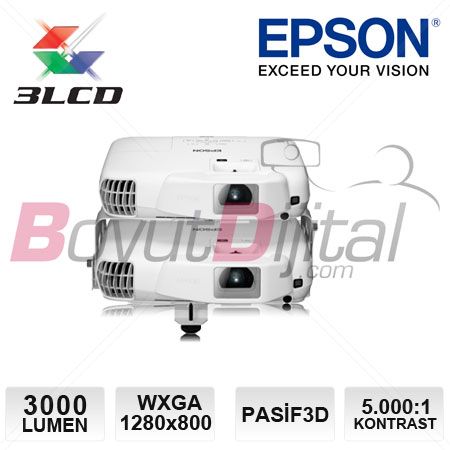 Epson W16SK Pasif 3D Projeksiyon Sistemi