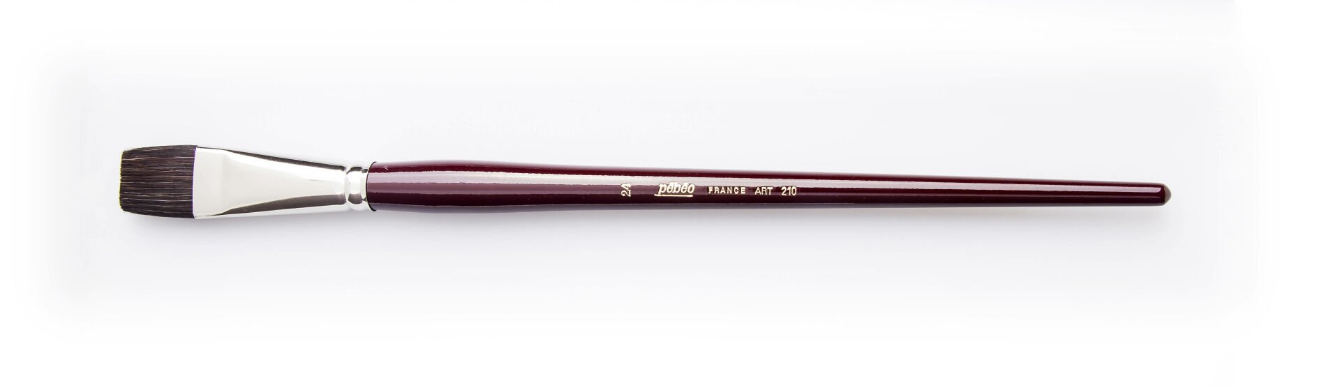 Pebeo 210 Seri Samur Düz Kesik Uçlu Fırça No. 24