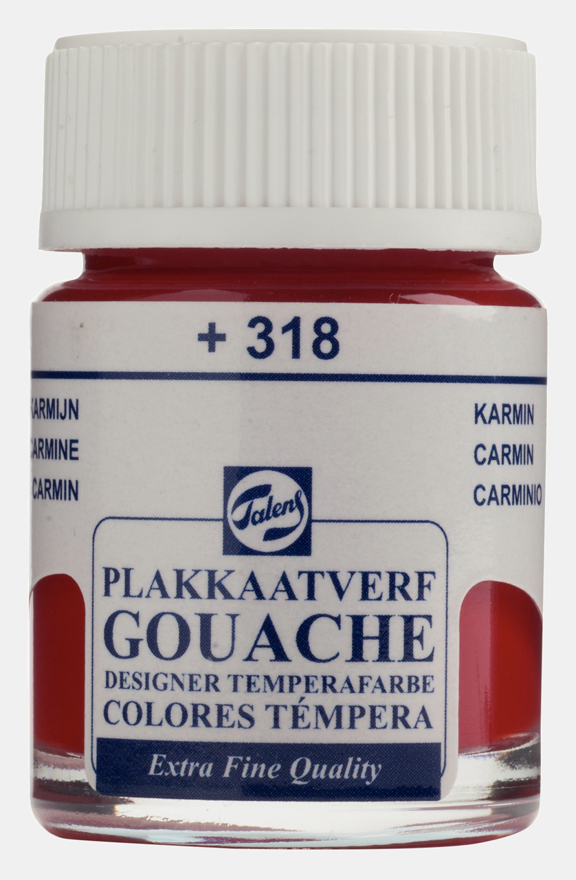 Talens Guaj Boya 16 ml - Carmine 318