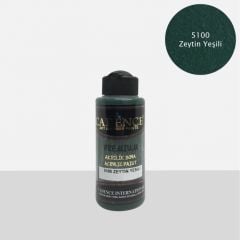 5100 Zeytin Yeşili Premium Akrilik Boya