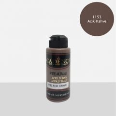 1153 Açık Kahve Premium Akrilik Boya
