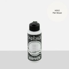 Cadence Hybrid Multisurface Akrilik Boya H-002 Pak Beyaz 120 ml