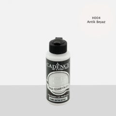 Cadence Hybrid Multisurface Akrilik Boya H-004 Antik Beyaz 120 ml