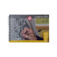 Talens Çizim Bloğu A5 120 gr 40 Yaprak (Spiralli)